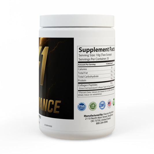 Collagen Peptides Type I & III Supplement (350g, 12.3oz)